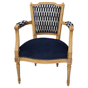 Chaise Style Louis XVI P'tit Clou et Capitons