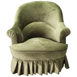 Fauteuil Crapaud P'tit Clou et Capitons