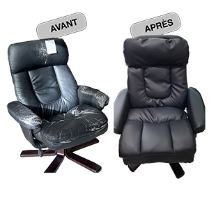 Chaise de bureau P'tit Clou et Capitons